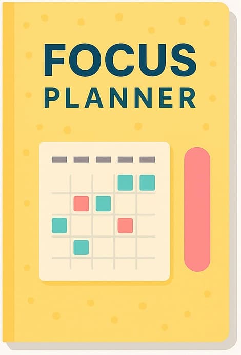 Focus Planner template preview